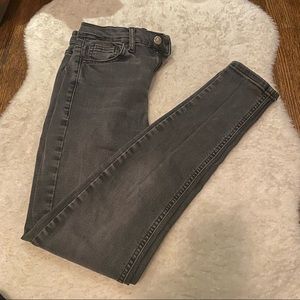 Top Shop Grey skinny Jaime Jeans W26